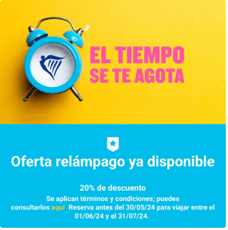 Código 20% Descuento Vuelos con Ryanair