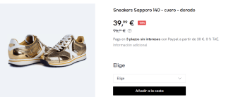 Zapatillas Casual para Mujer Munich Sapporo 140 por 39.99€