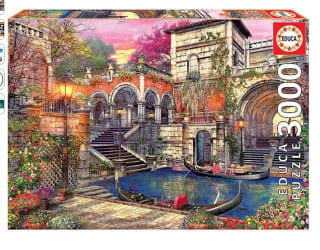 Puzzle de 3000 piezas, marca Educa, Romance en Venecia por 15€