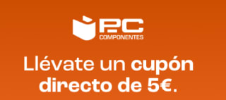 5€ descuento en pedidos superiores a 50€ PcComponentes