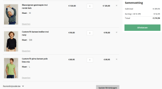 30% Korting bij aankoop van 2 stuks in de lente-zomercollectie 2023 bij River Woods