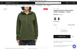 Haglöfs forro polar mujer Rosson Mid por 55,79€