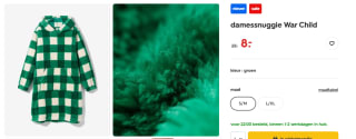 Samessnuggie War Child voor €8 bij de Hema