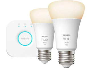 Philips Hue Kit Inicio Hue Bridge + 2 Bombillas inteligentes E27 por 53,99€