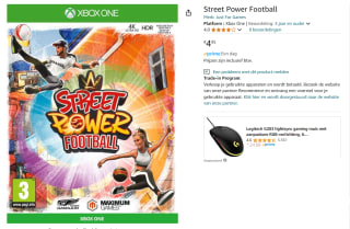 Street Power Football voor €4,95 bij Amazon