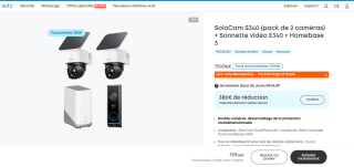 Pack SoloCam S340 à 759,96€