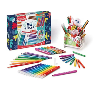 Maped Manualidades para Niños Set para Colorear de 50 Piezas por solo 10€