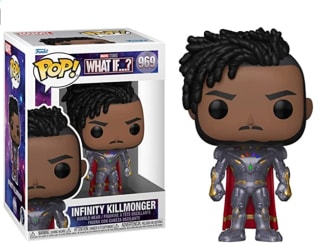 figura Funko Pop de Marvel, The King ¿Qué Pasaría Si...? Infinity Killmonger por 9,50€