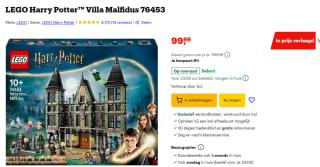 LEGO Harry Potter 76453 Villa Malfidus voor €99,99 bij Bol.