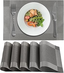 6 Salvamanteles Individuales resistentes al Calor Antideslizante por 6,99€