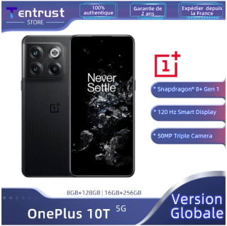 Smartphone 6,7" OnePlus 10T 5G à 428,08€