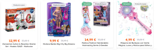 Recopilacion de Juguetes con Hasta 75% de Descuento en Outlet-PC