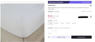 Relleno Nórdico por 10,05€ manta por 5€ juego sábanas por 9€