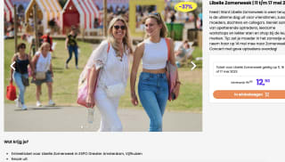 Tickets Libelle Zomerweek vanaf €12,50