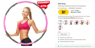 Hula Hoop Sistema de inserción de neumáticos por 3,99€