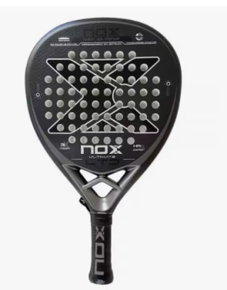 Pala De Padel Nox Ultimate Power Fiber Black Ltd por 39.95€