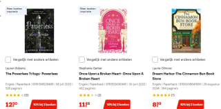 10% Korting op romantische boeken bij Bol