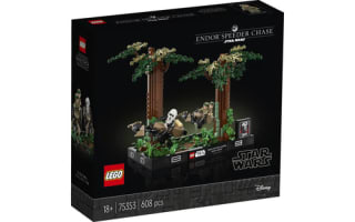 Lego Star wras - Endor Speederachtervolging Diorama voor €56,69 bij Speldorado