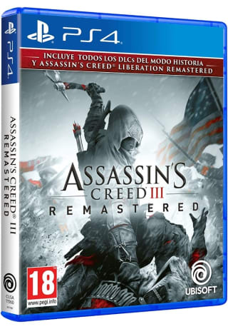 PS4 Assassin's Creed III Remastered por 14,99€.