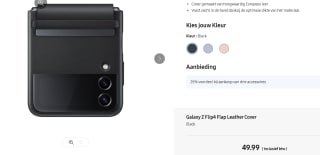 Klassieke Sleeve voor Samsung Galaxy Z Flip 4 voor €49,95 bij samsung