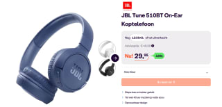JBL Tune 510BT Blauw voor €29,95 bij Ibood