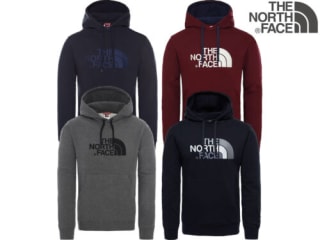 Catch The North Face drew peak embroidered logo hoodie as low as £30.36 at eBay