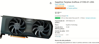 Sapphire Pulse AMD Radeon™ RX 7800 XT Gaming 16GB voor €513,83 bij Amazon