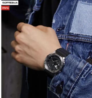 Reloj CASIO G-SHOCK GM-2100-1AER Metal Series "CasiOAK" Caja 44 4mm 20ATM/200m por solo 135,96€