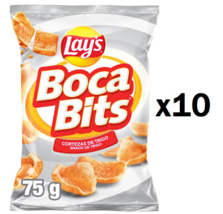 10 Bolsas de Cortezas de trigo Bocabits Matutano 75 g. por 9.3€