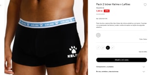 Descuentazos ropa interior desde solo 1,99€