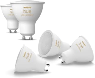 Philips Hue White Ambiance GU10 LED-spot 5-pak (400lm) voor €59,99 dmv code met Amazon prime