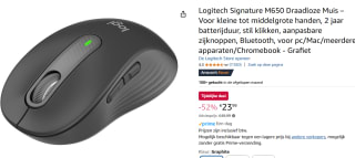 Logitech Signature M650 - Draadloze Muis - Graphite voor €23,99 bij Amazon