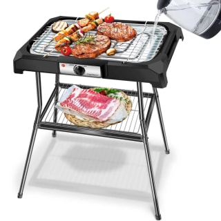 Barbacoa Eléctrica con patas, Grill, 2000W Aigostar Lava Pro 30RRD por 16.94€