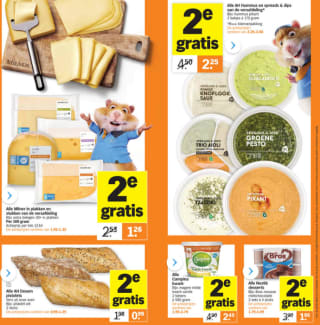 Albert Heijn Hamsterweken veel producten de 2e gratis