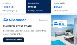 Vols de Paris <> San Francisco à 1.270€