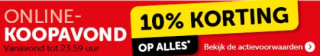 10% korting op bijna alles bij Boekenvoordeel