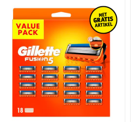 Alle Gilette scheermesjes bigpacks met hoge korting + een gratis Eredivisie Kookmagazine bij Kruidvat