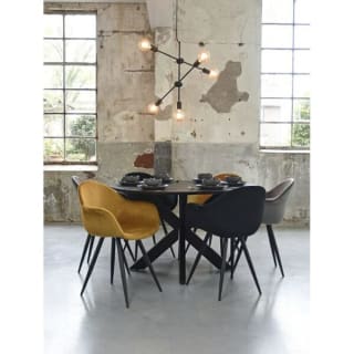 Label51 Forli eetkamerstoel velvet 2 stuks voor €118,98