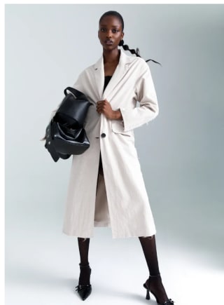 Abrigo largo ligero para Mujer por 19.99€