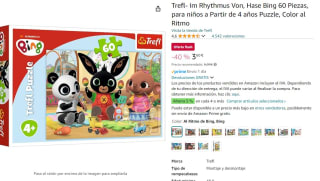 puzzle marca Trefl- Im Rhythmus Von, Hase Bing de 60 Piezas por 3,87€