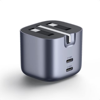Ugreen Foldable 45W Nexode 2 Ports GaN Dual USB C Charger for £34.99 at Amazon