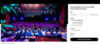 Gratis openluchtconcert van het het Koninklijk Concertgebouworkest in Amsterdam