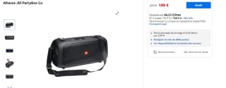 Altavoz PartyBox Go JBL por 199€