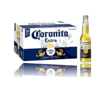 Coronita cerveza mexicana botellin 24 x 210ml por 17,49€ (Nuevos usuarios 14,87€)