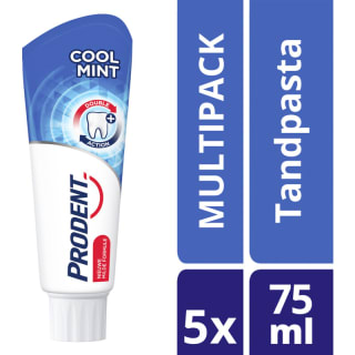 4 x 75 ml Prodent Tandpasta coolmint voor €5 bij de AH