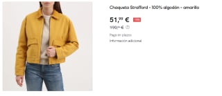 Chaqueta para Mujer Timberland Strafford por 51.9€