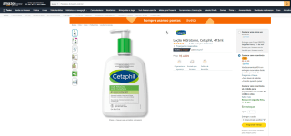 Loção Hidratante da Cetaphil de 473ml - R$ 42,29