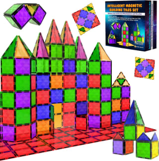 Desire Deluxe Magnetische bouwstenen tegels Montessori kinderspeelgoed voor €17,82 bij Amazon