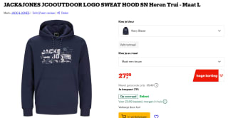 Jack & jones Outdoor Hoodie vanaf €24,50 bij Bol