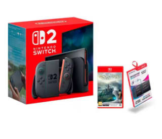 Consola Nintendo Switch 2 + Hogwarts Legacy + Oniverse Screen Protector por 488,86€ envío desde España